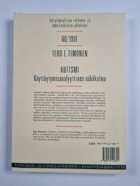 Autismi - käyttäytymisanalyyttinen näkökulma
