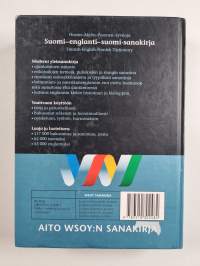 Suomi-englanti-suomi-sanakirja