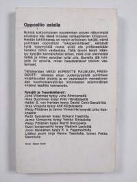 Miksi kiipesitte palmuun, Presidentti : Kysymyksiä niille, joiden pitäisi tietää