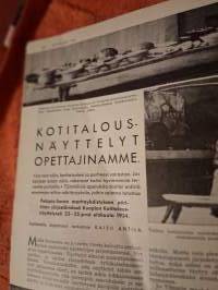 Kotiliesi N:19. Lokakuu 1,1934Kulttuuria, kodin hoitoon liittyviä asioita, käsitöitä.