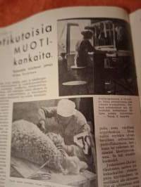 Kotiliesi N:19. Lokakuu 1,1934Kulttuuria, kodin hoitoon liittyviä asioita, käsitöitä.