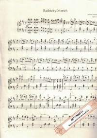 Radetzky-Marsch, Op. 228, Klavier