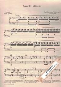 Grande Polonaise Op. 21. Piano.