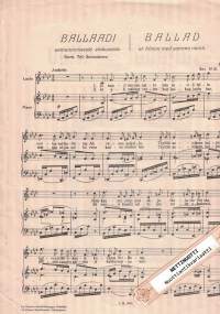 Ballaadi samannimisestä elokuvasta - Ballad