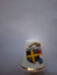 Sormustin kerääjälle mukava lisä. Hollannnin lippu sekä Raalte kaupungin lippu sulassa sovussa. Tai aloita pienen tilan vievä keräily ellet vielä kerää sormustimia.