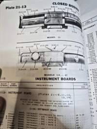 Studebaker body parts catalog 1936-46