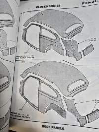 Studebaker body parts catalog 1936-46