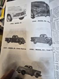 Studebaker 1934 - 1946 chassis parts catalog