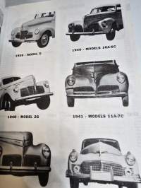 Studebaker 1934 - 1946 chassis parts catalog