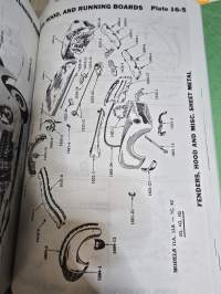 Studebaker 1934 - 1946 chassis parts catalog
