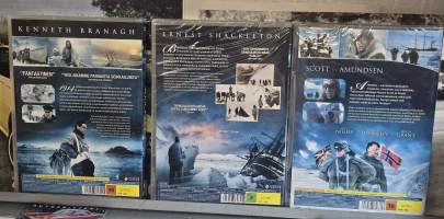 Tutkimusmatkailijoiden jalanjäljillä 3- dvd