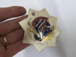 Yleinen Autoliitto - Suomi Touring Club - Tähtiajo, Seinäjoki 1966 -osanottajamerkki (ei keulamerkki), valmistaja Veljekset Sundqvist