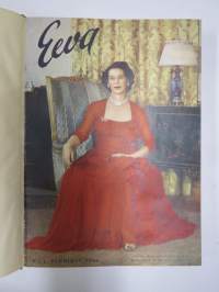 Eeva 1953 sidottu vuosikerta, katso sisältö kuvista takemmin (kohteesta on 61 kpl kuvia)