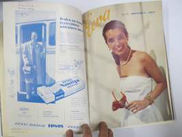 Eeva 1953 sidottu vuosikerta, katso sisältö kuvista takemmin (kohteesta on 61 kpl kuvia)