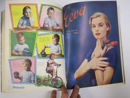 Eeva 1953 sidottu vuosikerta, katso sisältö kuvista takemmin (kohteesta on 61 kpl kuvia)