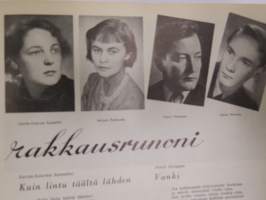 Eeva 1953 sidottu vuosikerta, katso sisältö kuvista takemmin (kohteesta on 61 kpl kuvia)