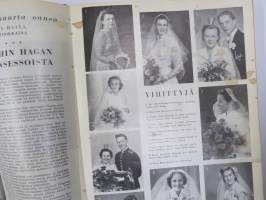 Eeva 1953 sidottu vuosikerta, katso sisältö kuvista takemmin (kohteesta on 61 kpl kuvia)