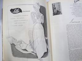 Eeva 1953 sidottu vuosikerta, katso sisältö kuvista takemmin (kohteesta on 61 kpl kuvia)