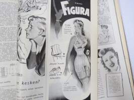 Eeva 1953 sidottu vuosikerta, katso sisältö kuvista takemmin (kohteesta on 61 kpl kuvia)