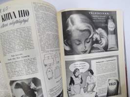 Eeva 1953 sidottu vuosikerta, katso sisältö kuvista takemmin (kohteesta on 61 kpl kuvia)