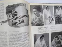 Eeva 1953 sidottu vuosikerta, katso sisältö kuvista takemmin (kohteesta on 61 kpl kuvia)