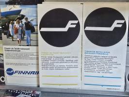 Finnair matkaoppaat n,o 14, 16 ja 20