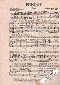 Freddy, tango