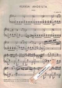 Kukkia Andeilta, tango