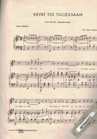 Kevät toi tullessaan..., valssi elokuvasta Kipparikvartetti