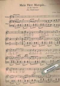 Mein Herr Marquis... aus der Operette Die Fledermaus