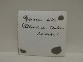 Valokuva sillan ylitys