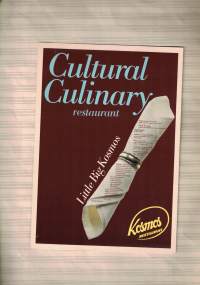 Cultural Culinary restaurant Kosmos postikortti (Helsinki)