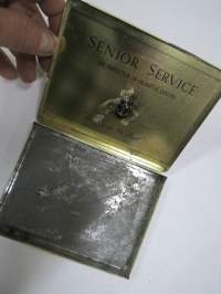 Senior Service Cigarettes -sikarilaatikko / tupakkalaatikko, peltiä