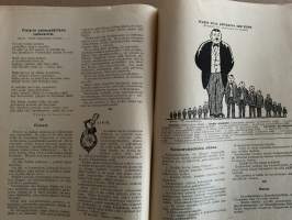 Ovela 1914 nr 6-7 -rautatieläisaiheinen pilalehti, ilmestynyt Terijoella