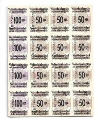 Voiteluainetta (ei moottoriöljyä) -säännöstelykuponkiarkki