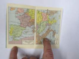 Jokamiehen taskukartasto - pieni maailmankartasto, Postisäästöpankki -mainoslahja