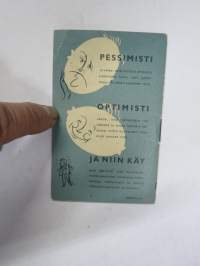 Jokamiehen taskukartasto - pieni maailmankartasto, Postisäästöpankki -mainoslahja