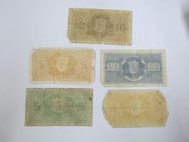 Seteleitä, kuluneita -erä