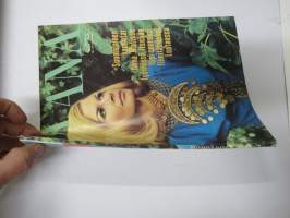 Jaana 1971 nr 7; Anna Matisse, Mikä on Monacon ruhtinasparin onnen salaisuus?, Anja-Louise Hansen - prinsessasatu muuttui painajaiseksi - perijättärestä alkoholisti
