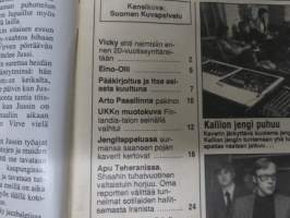 Apu 1978 nr 46, Iranin Shaahin kohtalon hetket, Virve Rosti &amp; Jussi Tukia, Konekaappari Aarno Lamminparras, Kallio - Kill City - Jarkka 15 v kuoli jengitappelussa...