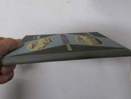 Москвич модель 407 - 423Н - Moskvitsh / Moskvits 407, 423N -käyttöohjekirja (+ akun hoito-ohjeet + varoituslappu kesäöljyistä), alkuperäinen auton mukana toimitettu