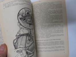 Москвич модель 407 - 423Н - Moskvitsh / Moskvits 407, 423N -käyttöohjekirja (+ akun hoito-ohjeet + varoituslappu kesäöljyistä), alkuperäinen auton mukana toimitettu