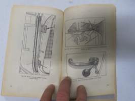 Москвич модель 407 Moskvitsh / Moskvits 407 -käyttöohjekirja, alkuperäinen auton mukana toimitettu