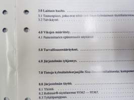 Sisu kuorma-autot - Huolto-ohje - Ilmastointilaite -korjaamokirjasarjan osa 08.90
