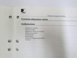 Sisu kuorma-autot - Huolto-ohje - Premium-ohjaamon vaihto -laitteilla -korjaamokirjasarjan osa