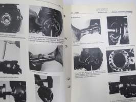 Sisu kuorma-autot - Huolto-ohje - DEB-vetävä akselisto -korjaamokirjasarjan osa