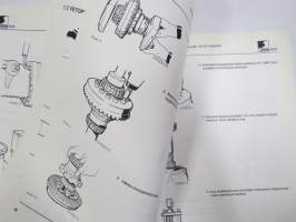 Sisu kuorma-autot - Huolto-ohje - Vetopyöräsatö DP--265 -korjaamokirjasarjan osa