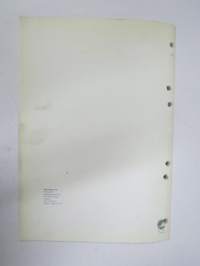 Sisu kuorma-autot - Huolto-ohje - Vetopyöräsatö DP--265 -korjaamokirjasarjan osa