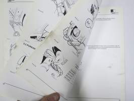 Sisu kuorma-autot - Huolto-ohje - Vetävät / ohjaavat akselit FSDP - 09/10, SSDP - 10/12 -korjaamokirjasarjan osa