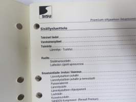 Sisu kuorma-autot - Huolto-ohje - Premium-ohjaamon ilmastointilaite -korjaamokirjasarjan osa